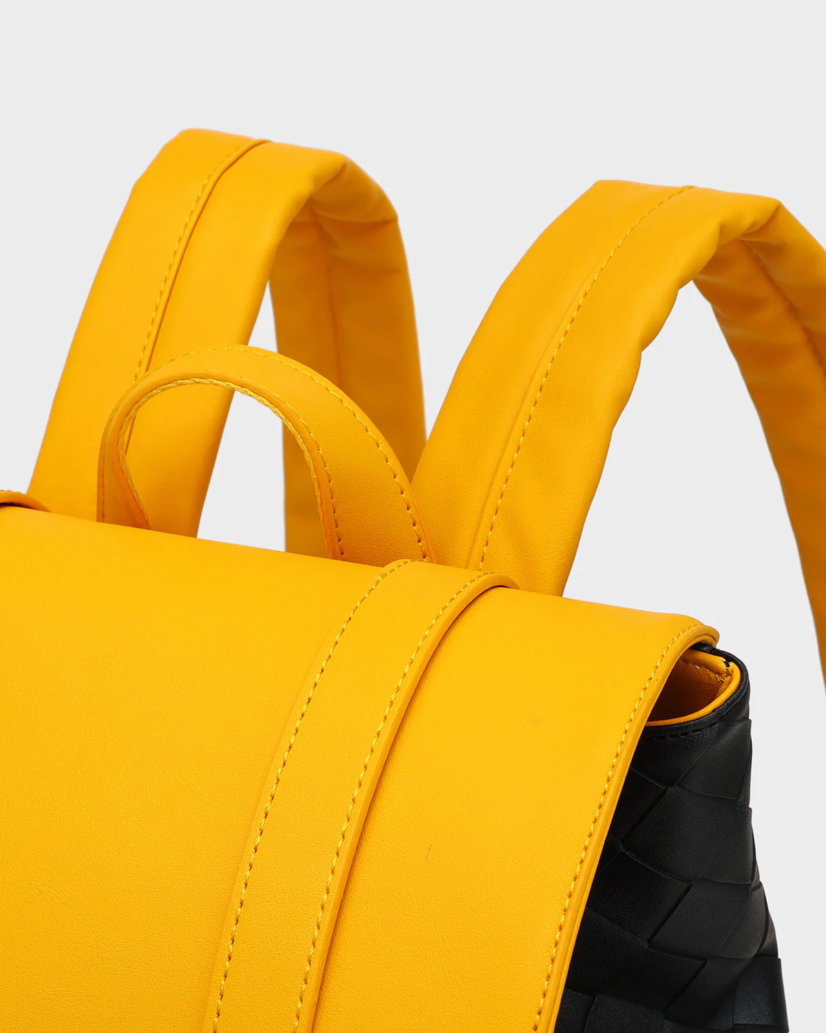 Bodega Explorer Backpack in Black & Yellow - Image 7