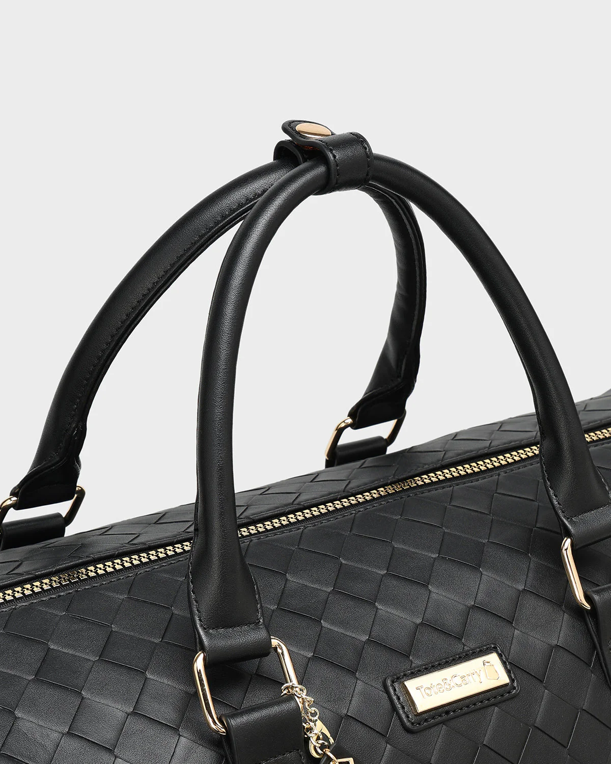 Bodega Traveler Rolling Duffle in Black - Image 7