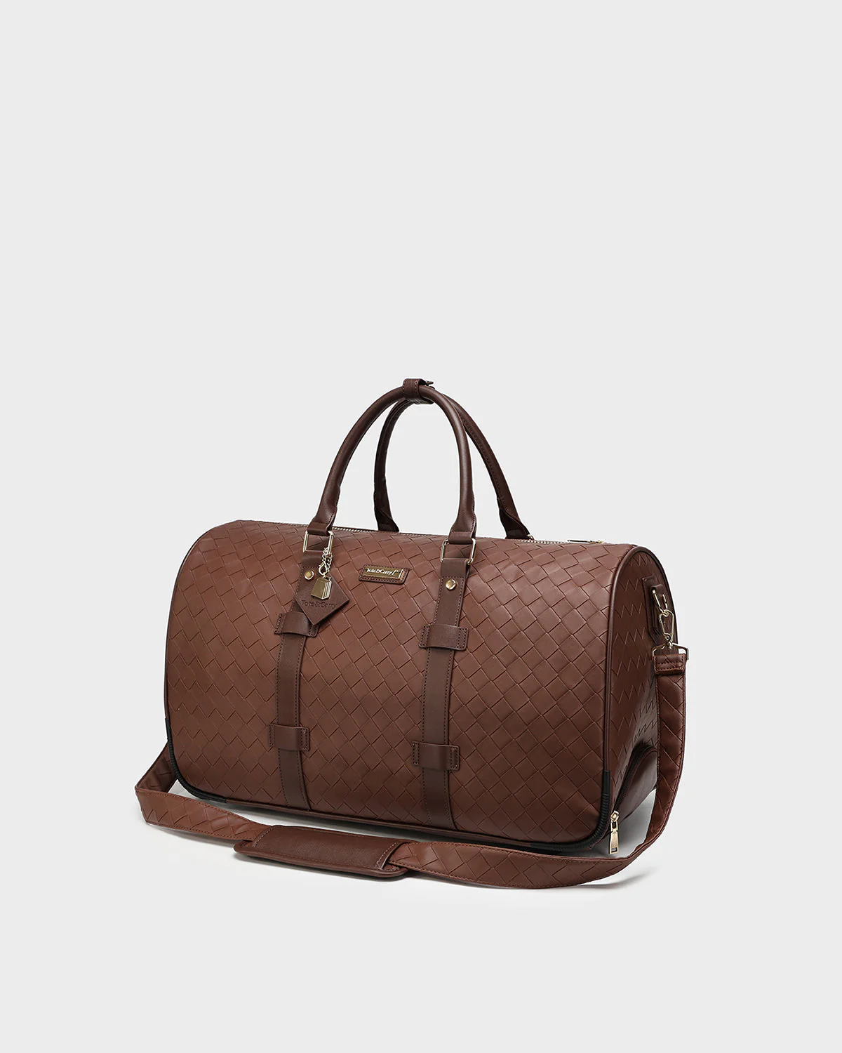 Bodega Traveler Rolling Duffle in Brown - Image 4
