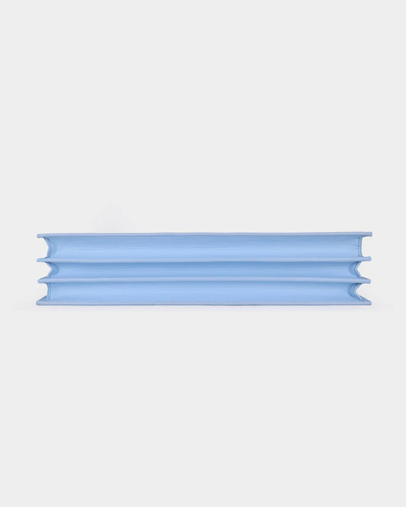 First Class CEO Briefcase in Baby Blue - Image 5