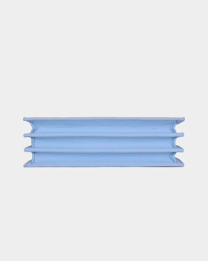 First Class Mini Crossbody Bag in Baby Blue - Image 5
