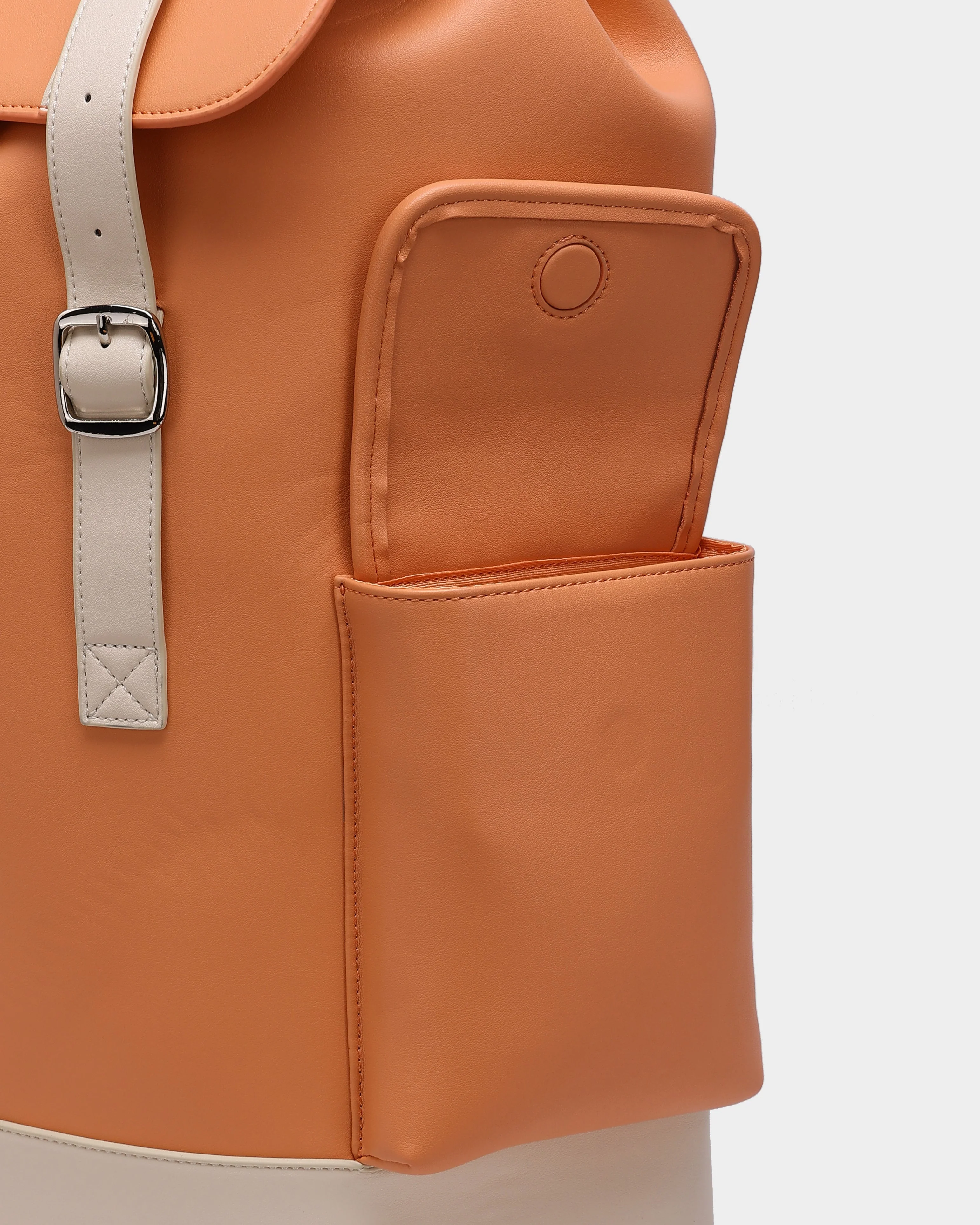 Multiway Jetsetter Backpack in Orange - Image 12