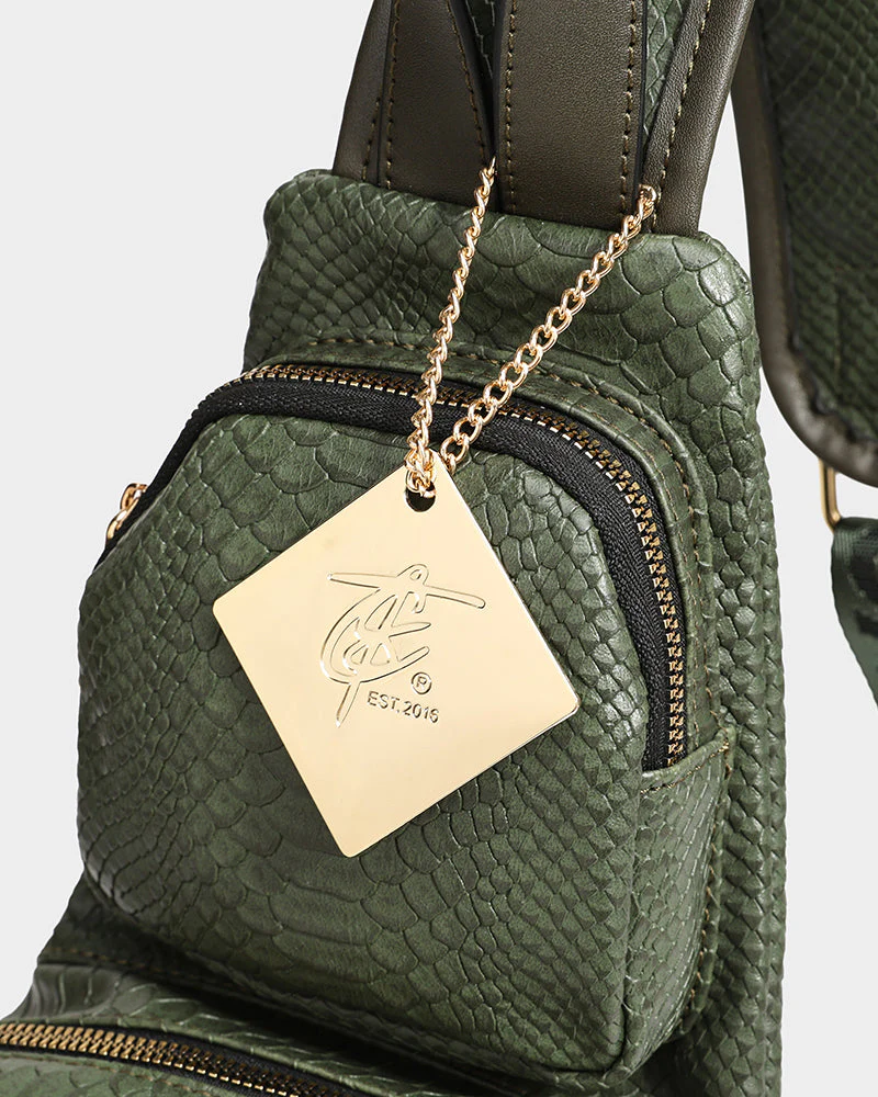 Olive On The Go Sling Bag - Image 8