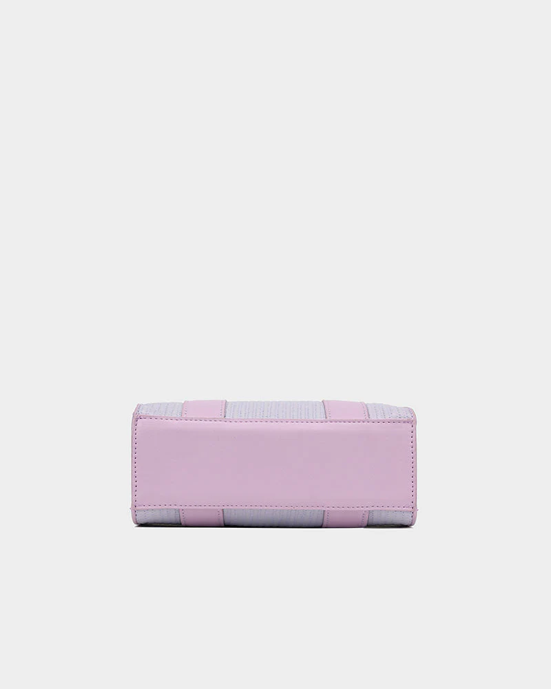Pebble Mini Tote Bag in Purple - Image 5