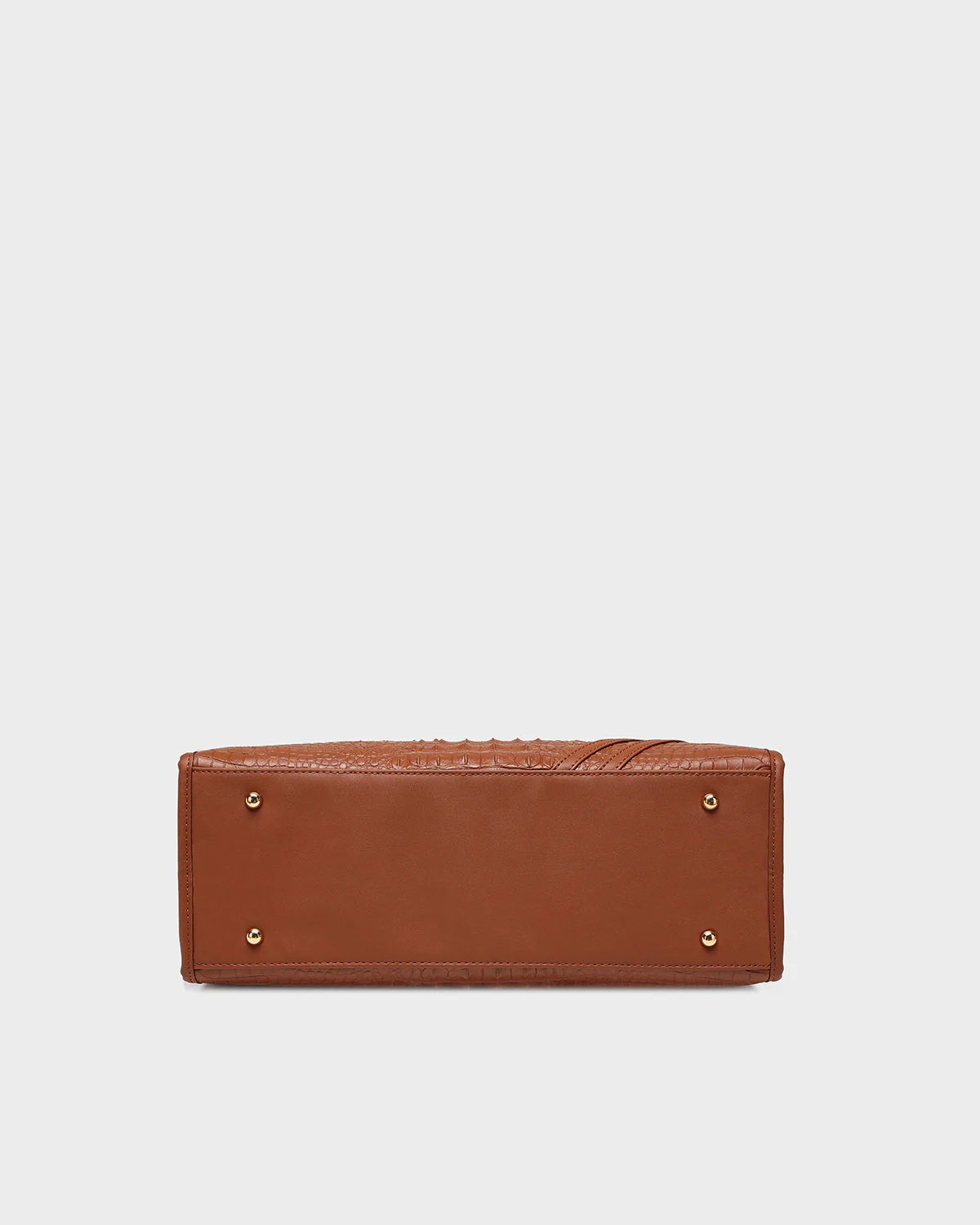 Statement City Tote Bag in Caramel - Image 5