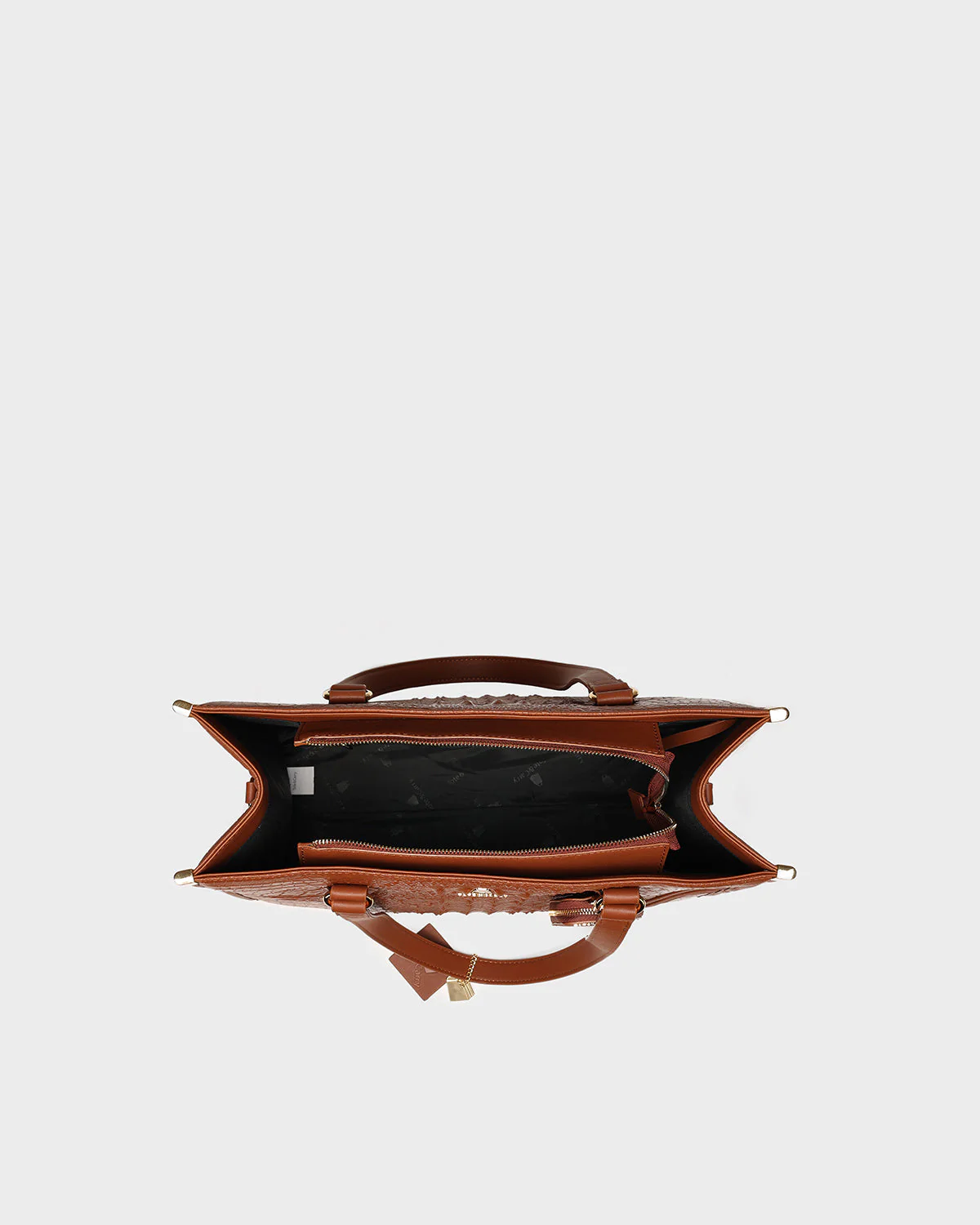 Statement City Tote Bag in Caramel - Image 6