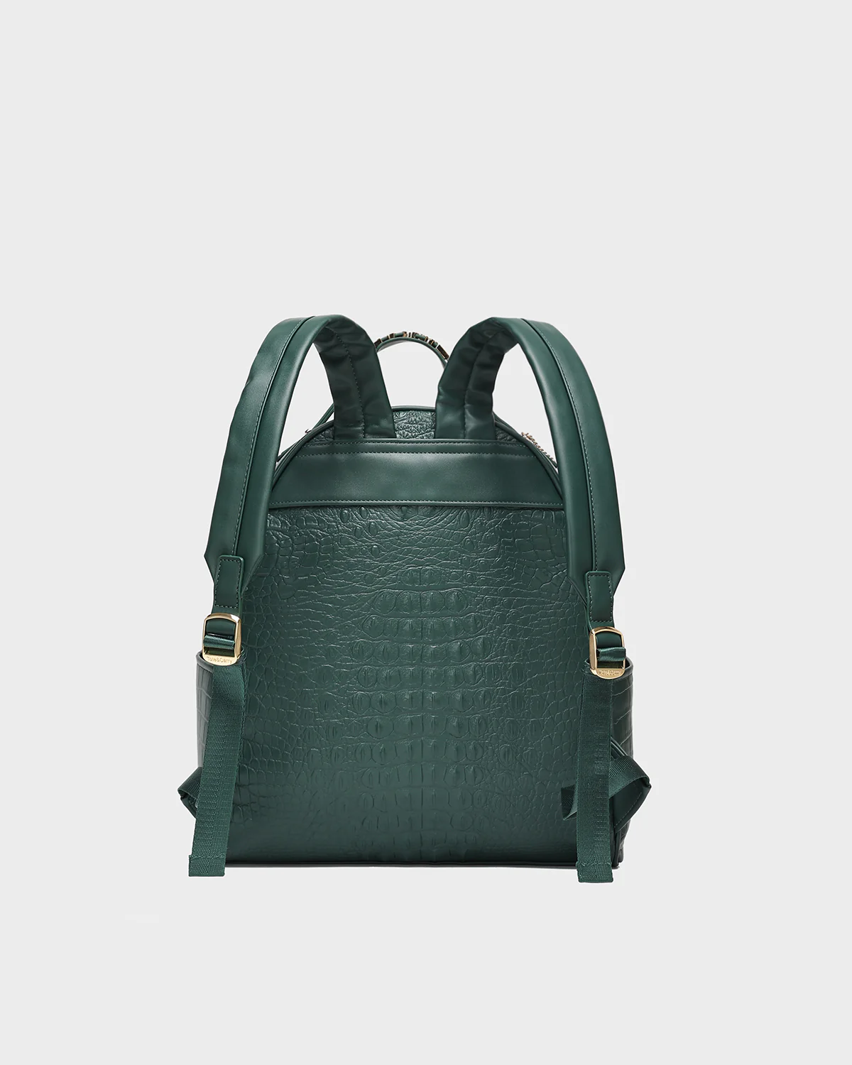 Statement Commuter Backpack in Emerald - Image 4