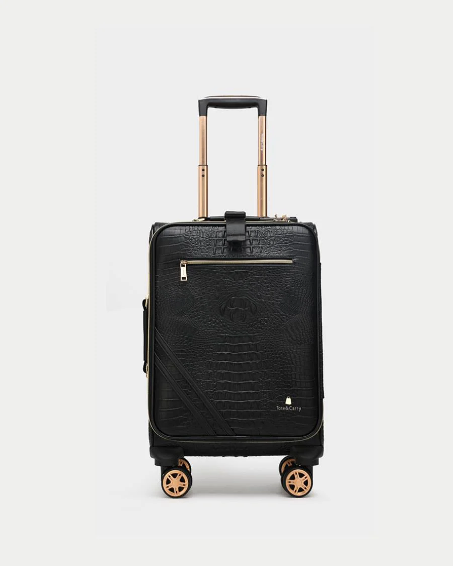 Statement Carry-On Kit in Black - Image 5