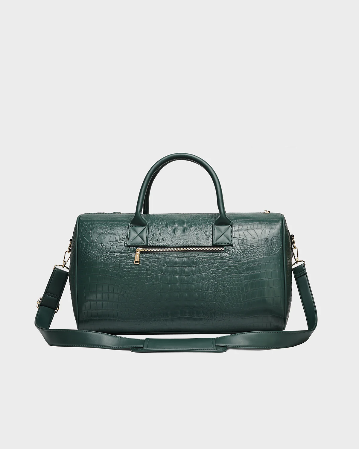 Statement Overnight Travel Set in Emerald Green - Image 11