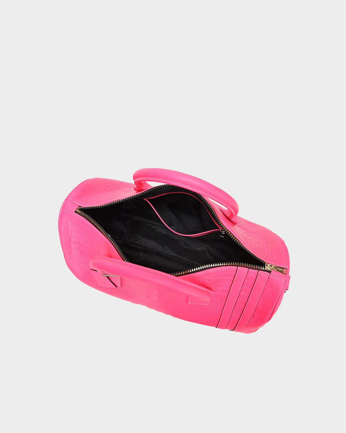 Statement Weekender Travel Set in Neon Pink - Image 12