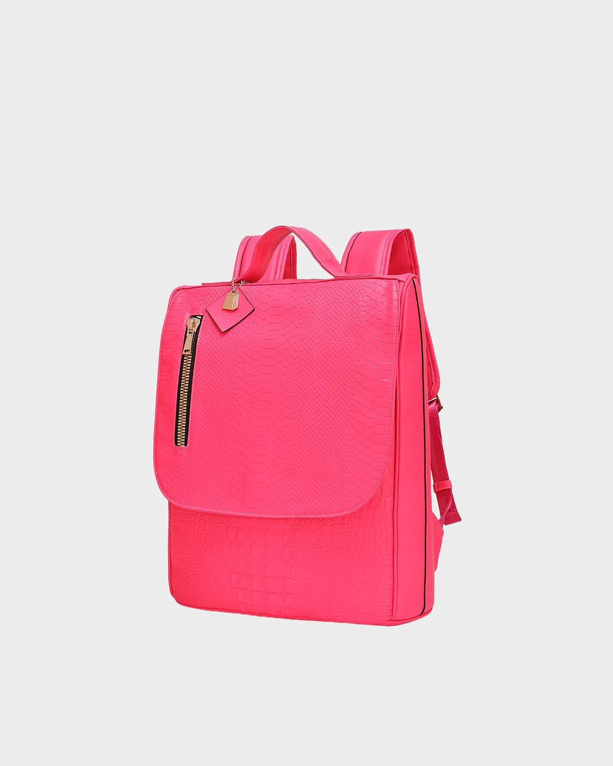 Statement Weekender Travel Set in Neon Pink - Image 5