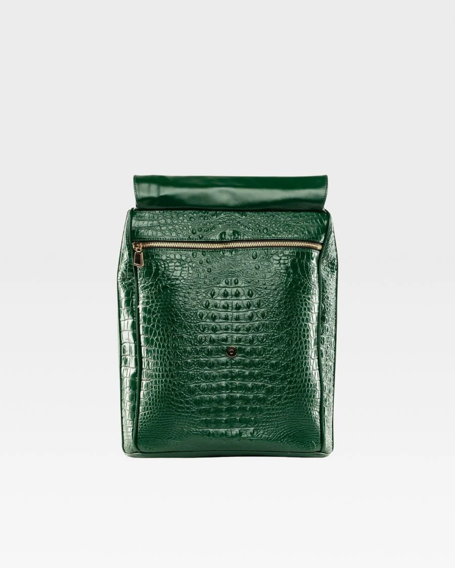 Statement Weekender Travel Set in Emerald Green - Image 7
