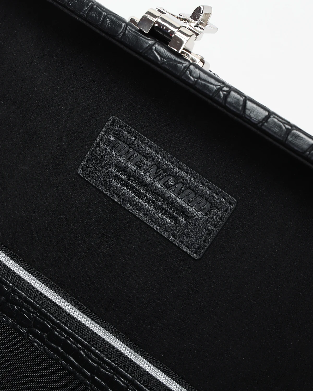 T&C Bastion Briefcase in Black - Image 7