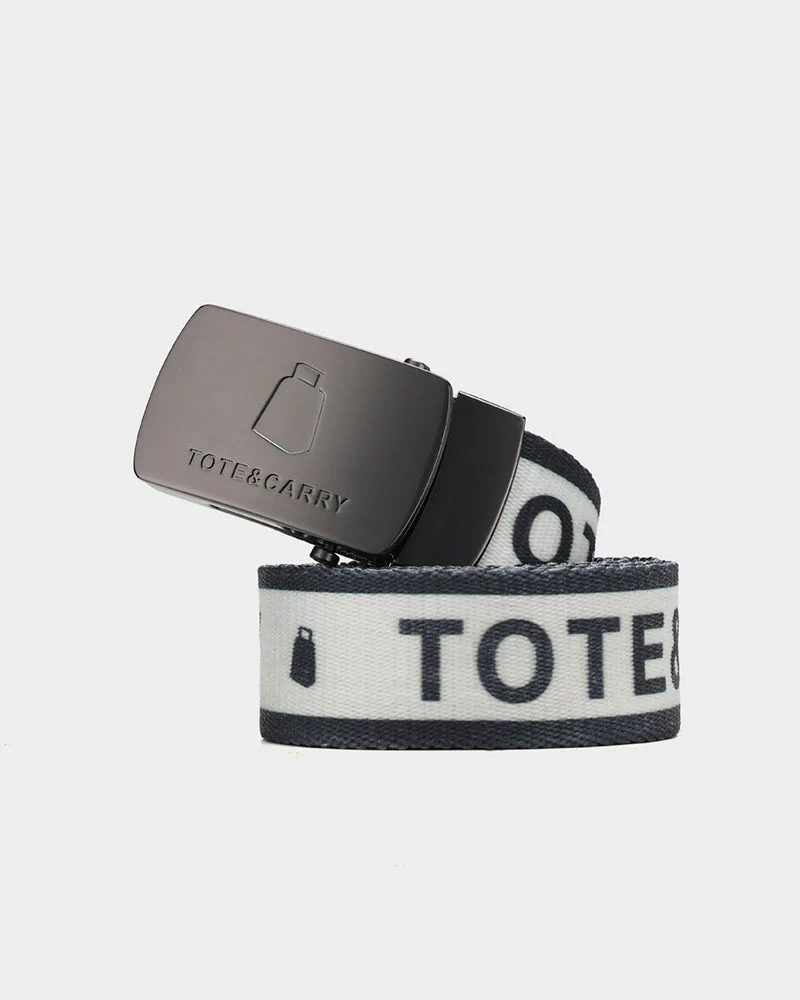 Tote&Carry Strap Belt in White - Image 3