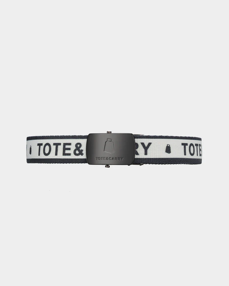 Tote&Carry Strap Belt in White - Image 4