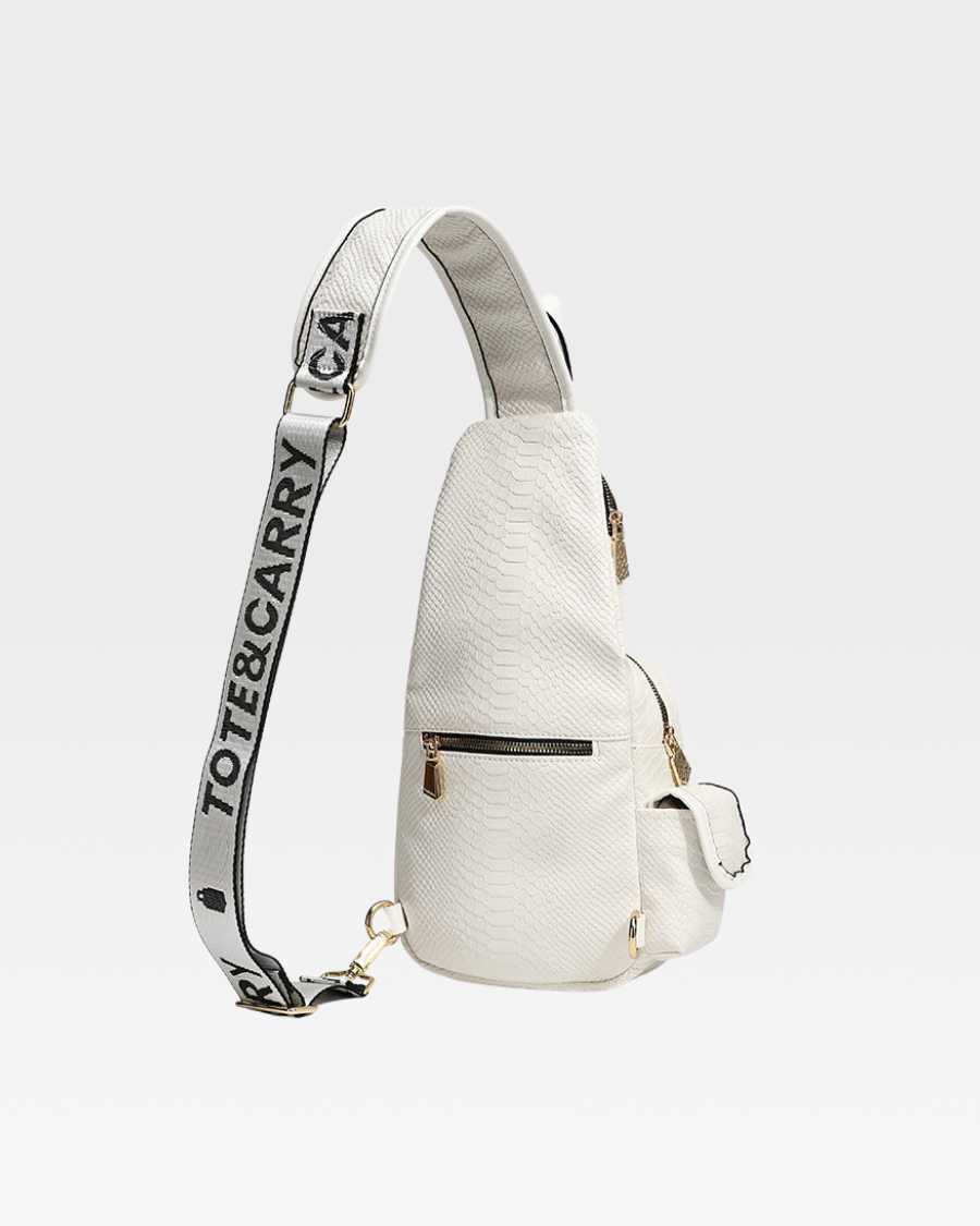 White On The Go Sling Bag - Image 4