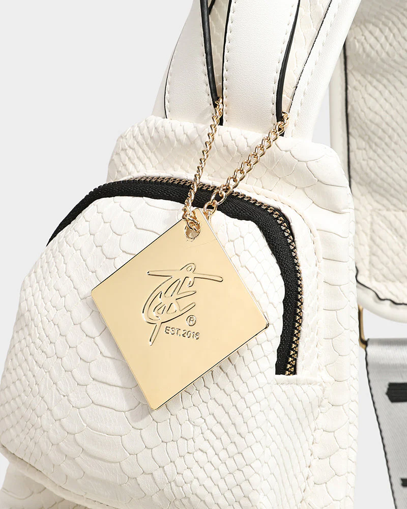 White On The Go Sling Bag - Image 5